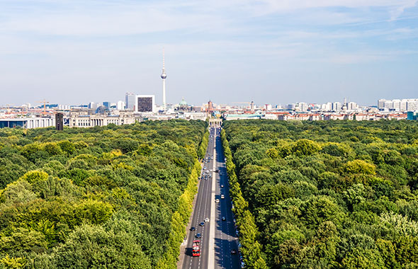 Blick auf Berlin